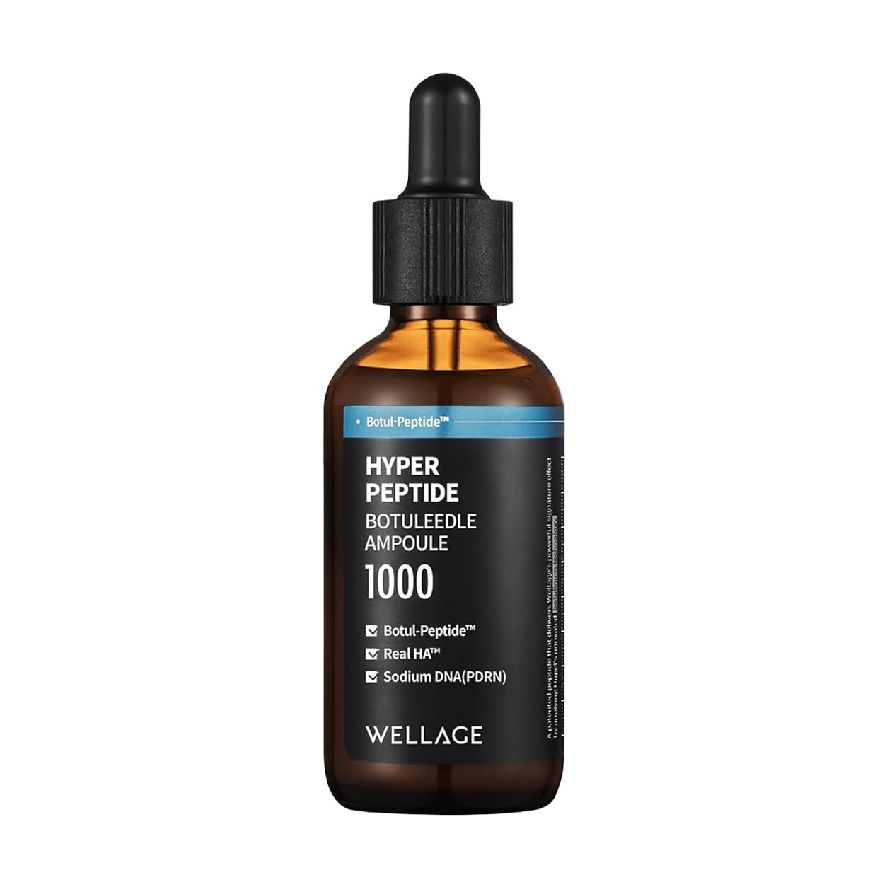 Сироватка для обличчя WELLAGE Hyper Peptide Botuleedle Ampoule 1000, 50 мл